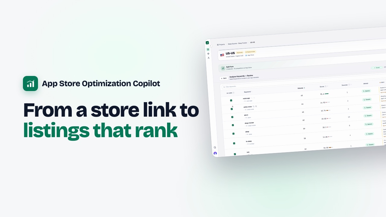 ASO Copilot product demo